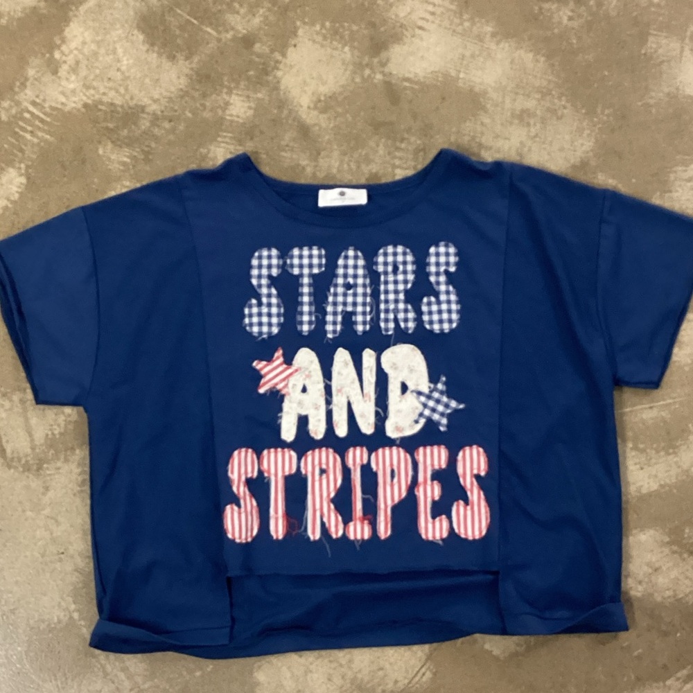 Blue Stars and Stripes T-Shirt